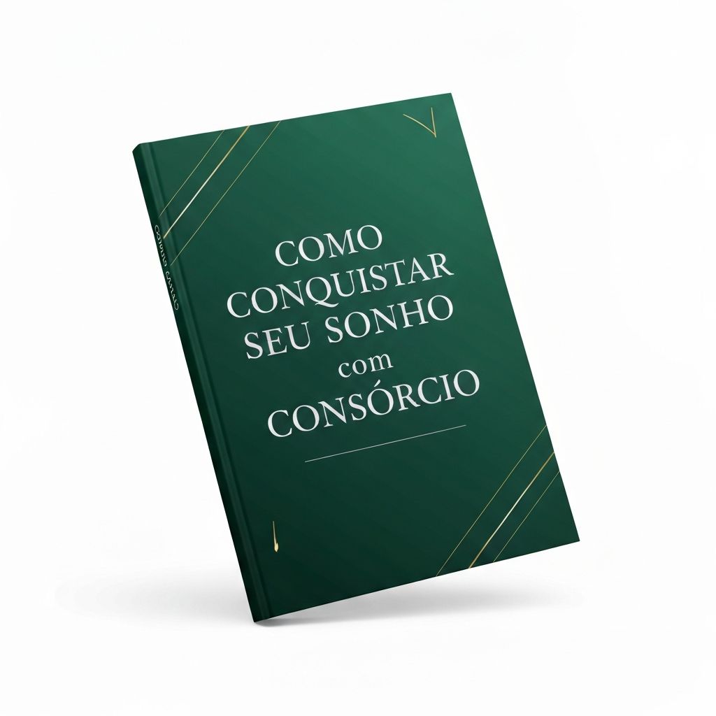 Capa do eBook Como Conquistar Seu Sonho com Consórcio